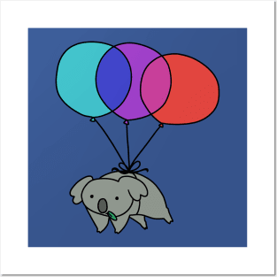 Balloon Koala Posters and Art